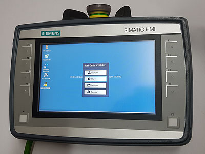 Siemens KTP700F nach der Reparatur